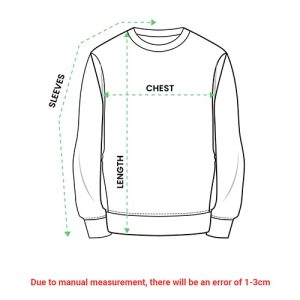 Sweater size chart