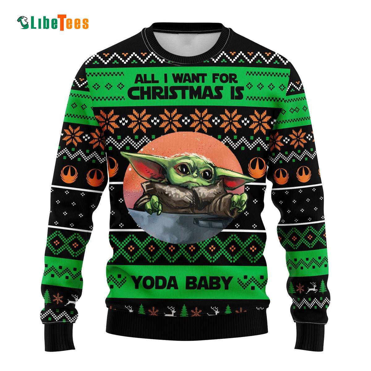Yoda Baby All I Want For Christmas